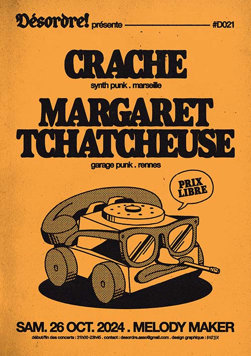 D020 : Crache · Margarette Tchatcheuse
