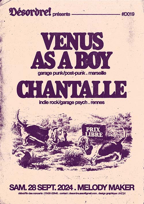 D019 : Venus as a Boy · Chantalle