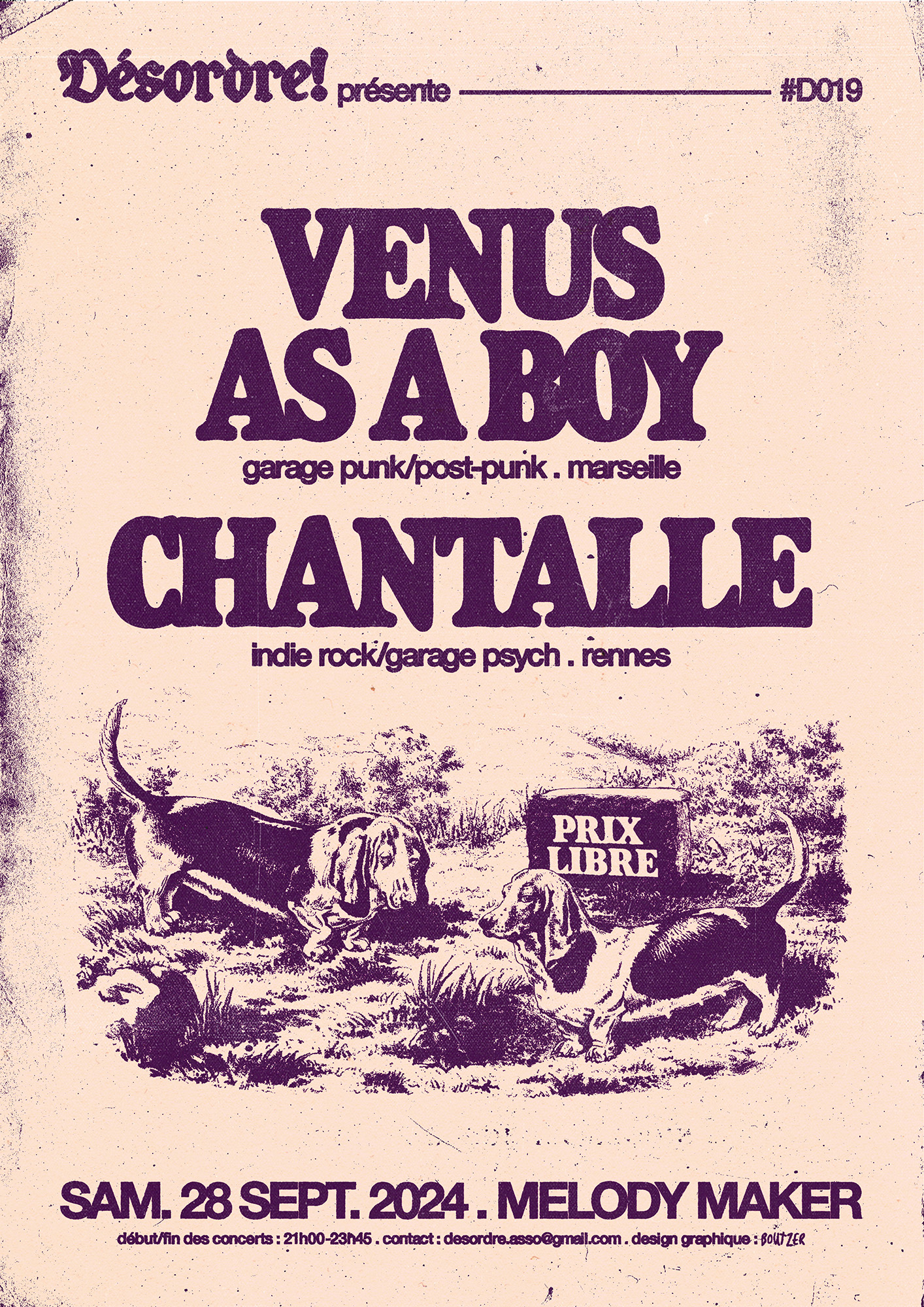 D019 : Venus as a Boy · Chantalle