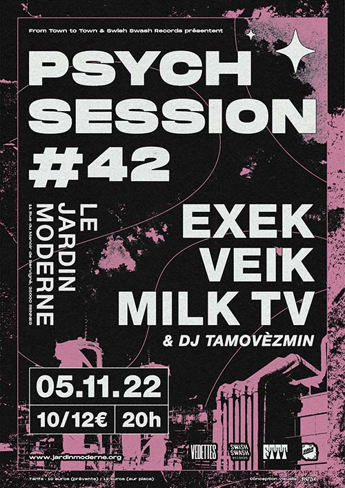 Psych Session #42 : EXEK · Veik · Milk TV